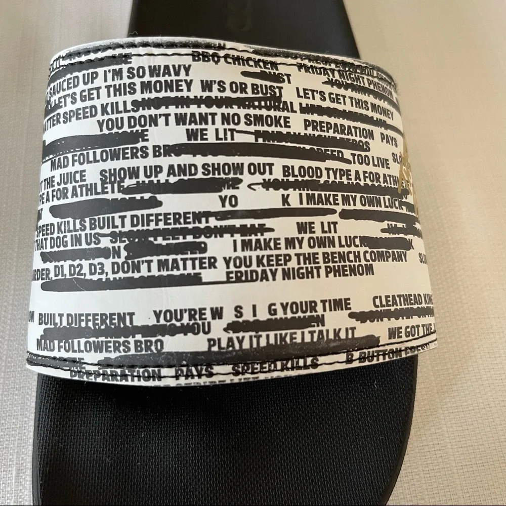 Adidas Synthetic Adilette Three Stripe Life Comfort Slides